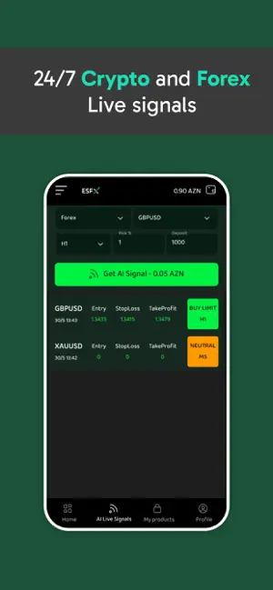 ESFX - Crypto / Forex Signals screenshot 2