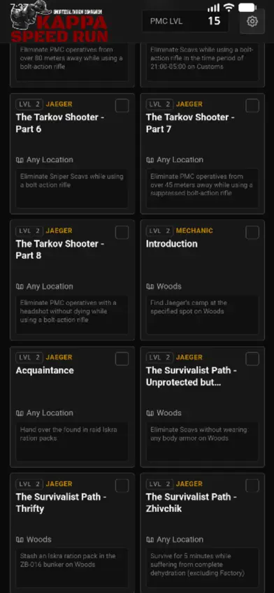 Kappa Speed Run - Tarkov screenshot 2