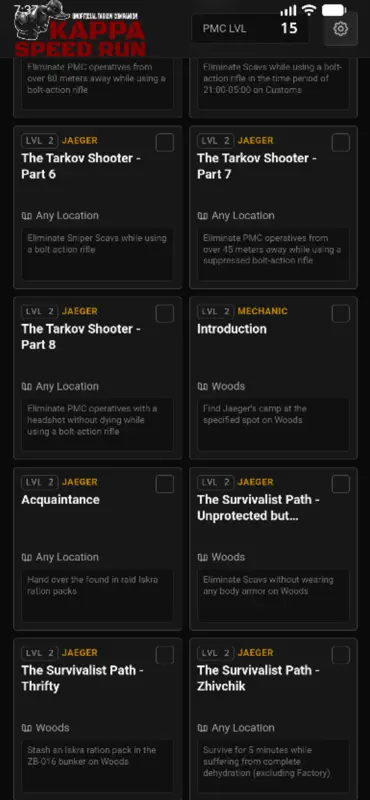 Kappa Speed Run - Tarkov screenshot 2 of 4