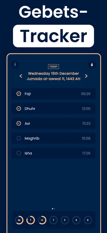 Pillars: Prayer Times & Qibla screenshot 6 of 10