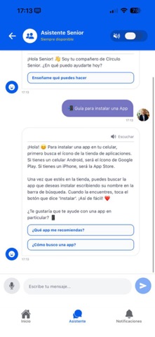 Círculo Senior screenshot