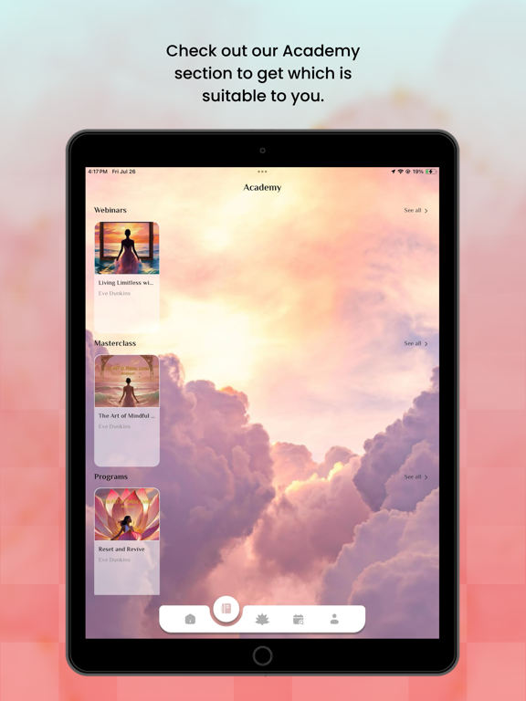 The Art of Mindful Living iPad screenshot 2 - Lifestyle app