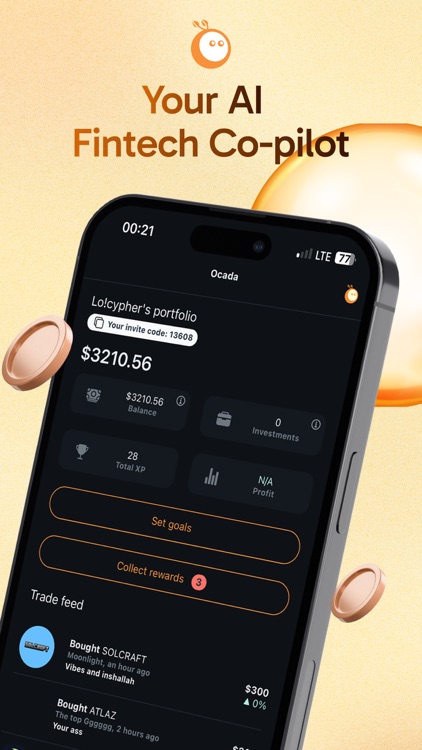 Ocada AI Agent for Crypto