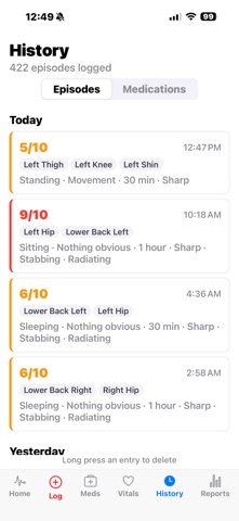 PainBrief Screenshot 6 of 10
