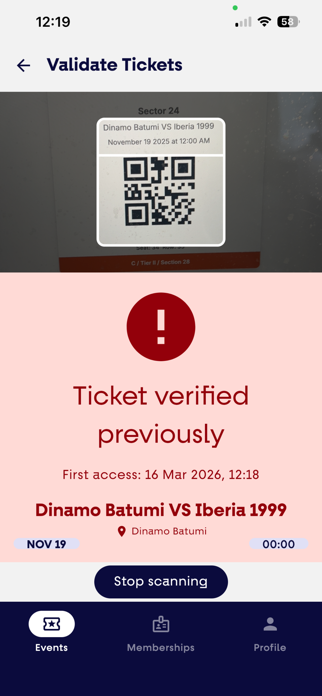 OARO Ticketing Reader Screenshot 6 of 6