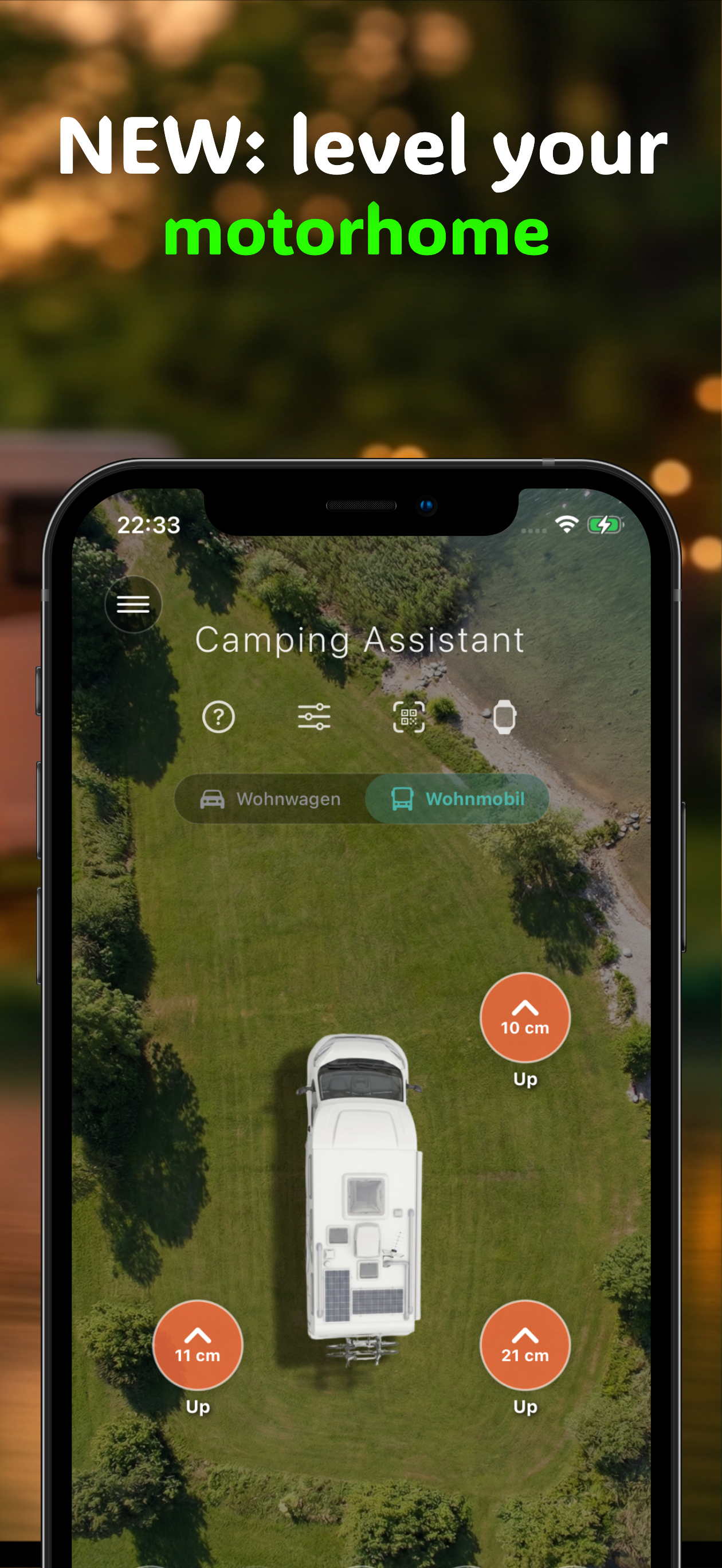 Camping Assistant: Leveler