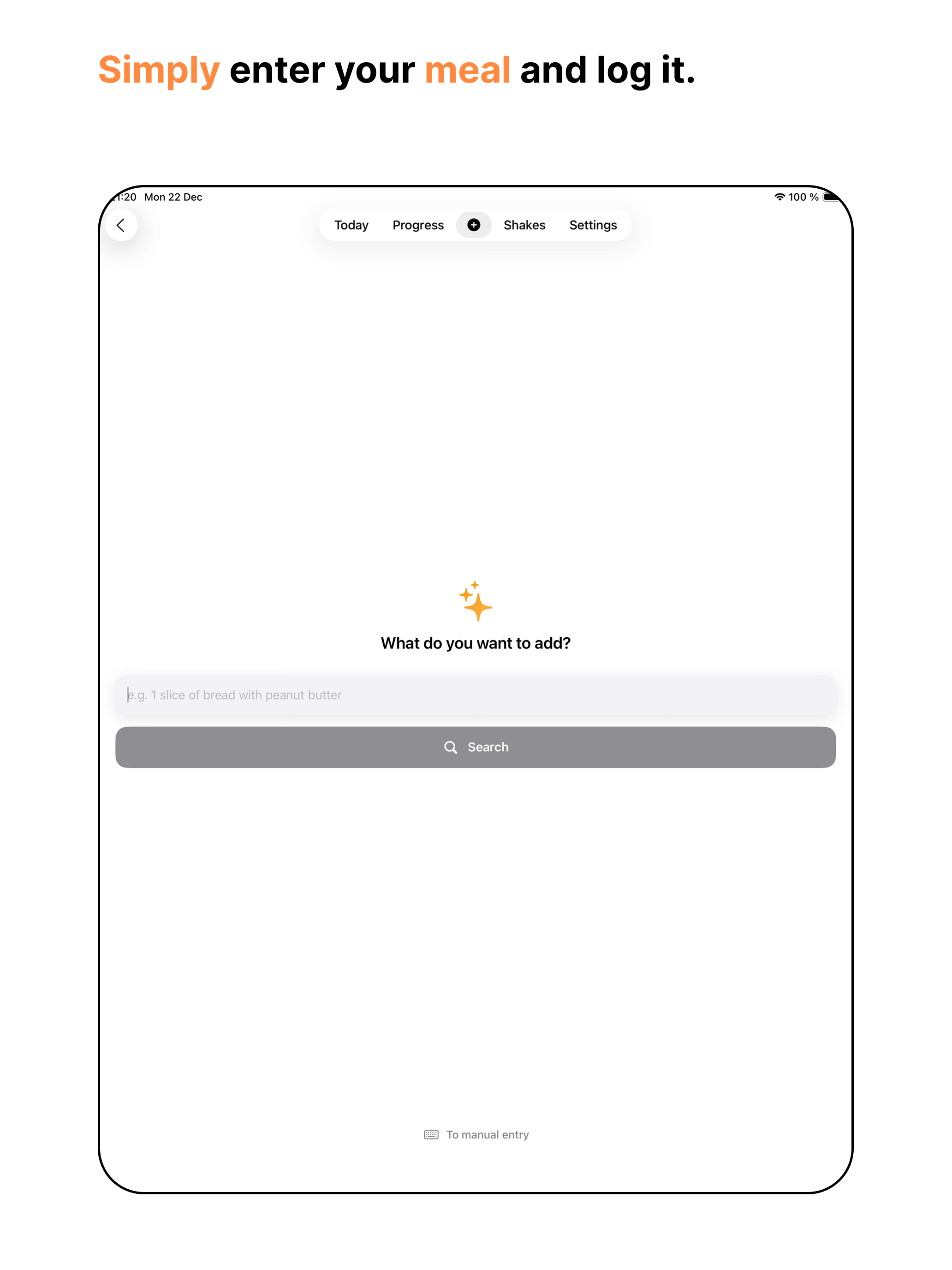 Bulk: Calorie Tracker