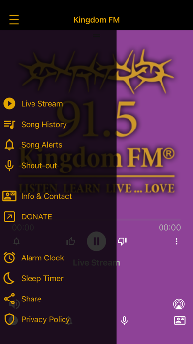 Kingdom FM Radio Screenshot