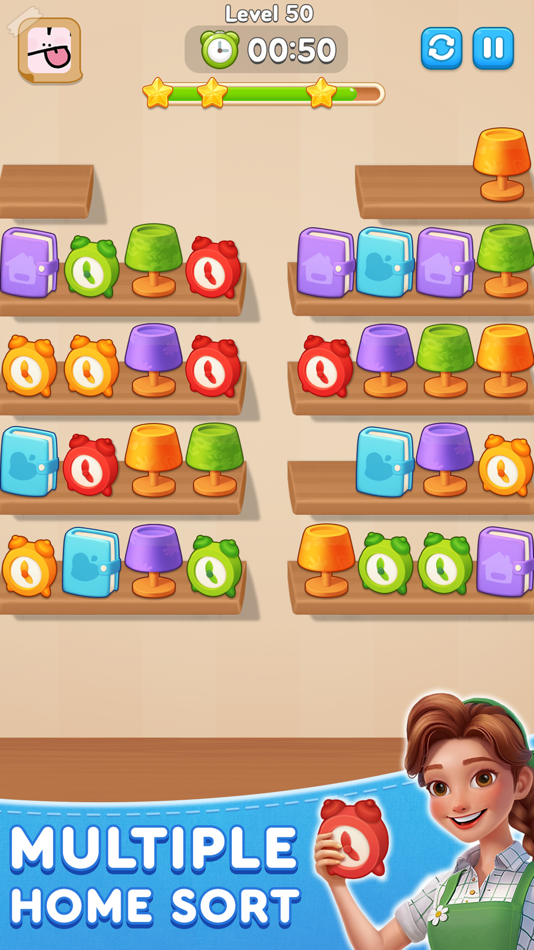 #9. Home Sort 3D: Puzzle Games (iOS) 由: Genesis Global