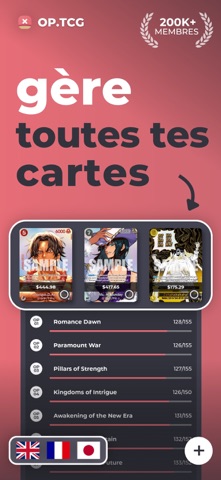 OP.TCG iPhone screenshot 1