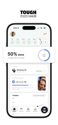 Tough Hair - Conquer Hair Loss screenshot 1