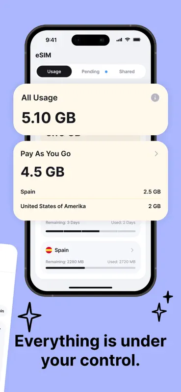 eSIM io: Global Internet Data screenshot 5 of 10