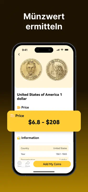 Coin Identifier & AI Scanner screenshot 3 of 6