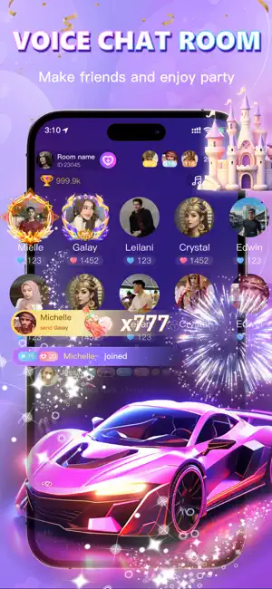HATI: NGL, Chat, Voice Party screenshot 3