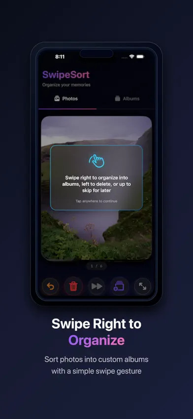 Photo Organizer: SwipeSort screenshot 3
