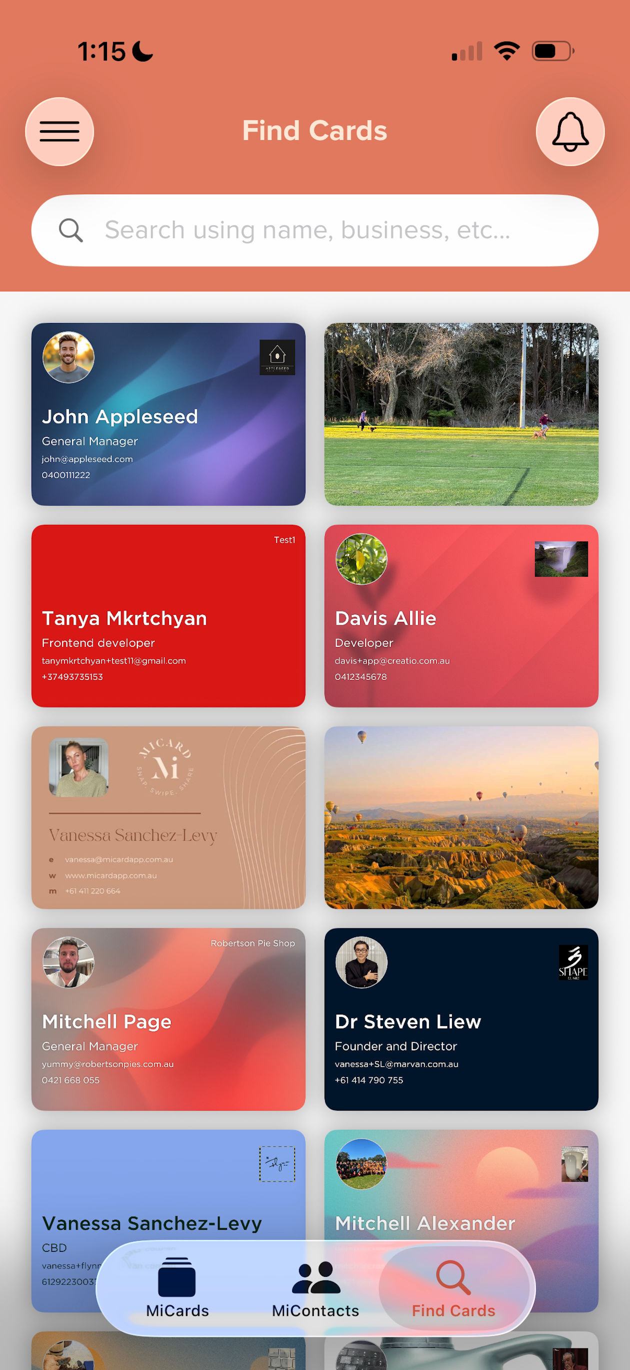 MiCard Connect – Digital Cards screenshot 10