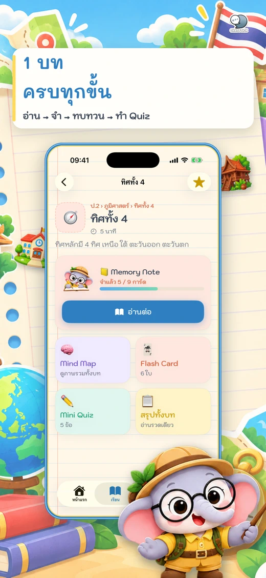 สังคม ป.1-3 สรุปง่าย จำไว screenshot 3