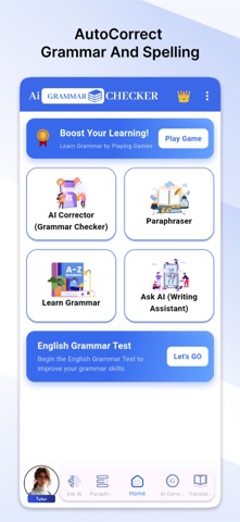 Ai Grammar Checker & Ai Writer iPhone screenshot