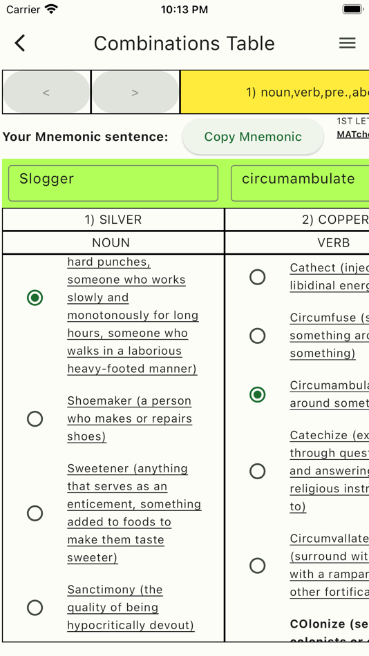 #4. Mnemonics Maker (iOS) By: Keith Harryman