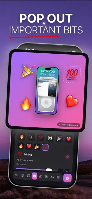 Screenr: Screenshots & Socials screenshot 3