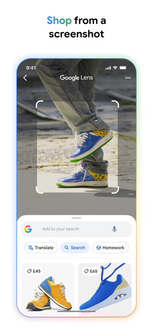 Google - More ways to search Screenshot