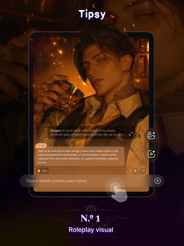 Tipsy Chat: Live Your Story App Store preview screenshot 6