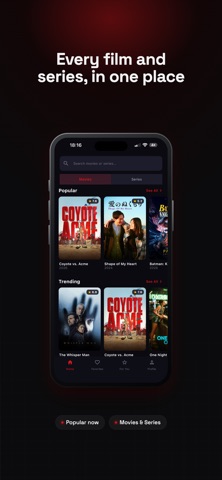 Movira: Movie and TV Tracker screenshot 1