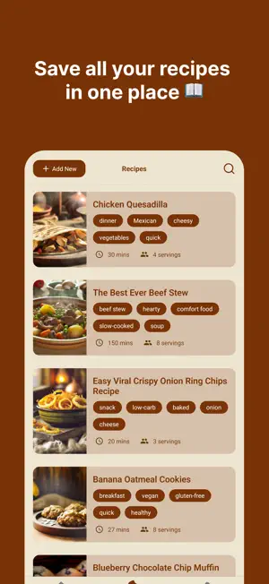 Farelo - Save & Share Recipes screenshot 1