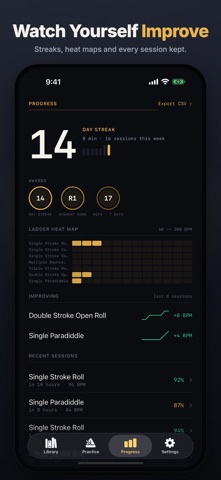 Drum Coach: Rudiment Trainer Screenshot 3 of 7