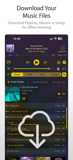 Screenshot von MusicStreamer auf dem iPhone 3