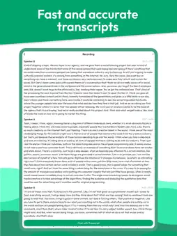 Clerk AI: Transcripts & Notes screenshot 9