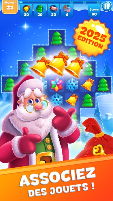 Screenshot #1 pour Christmas Sweeper 3: Match-3