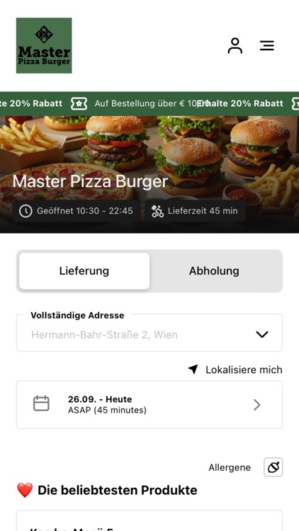 Master Pizza Burger