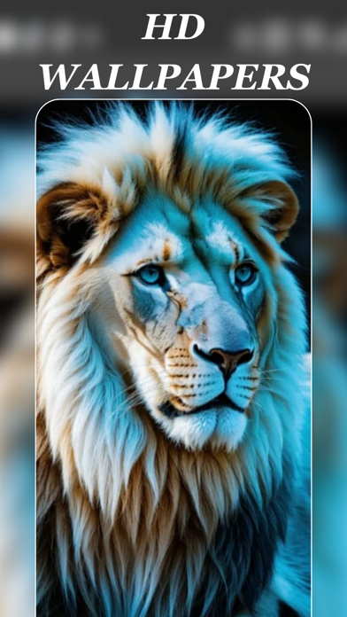 White Lion Wallpapers Screenshot