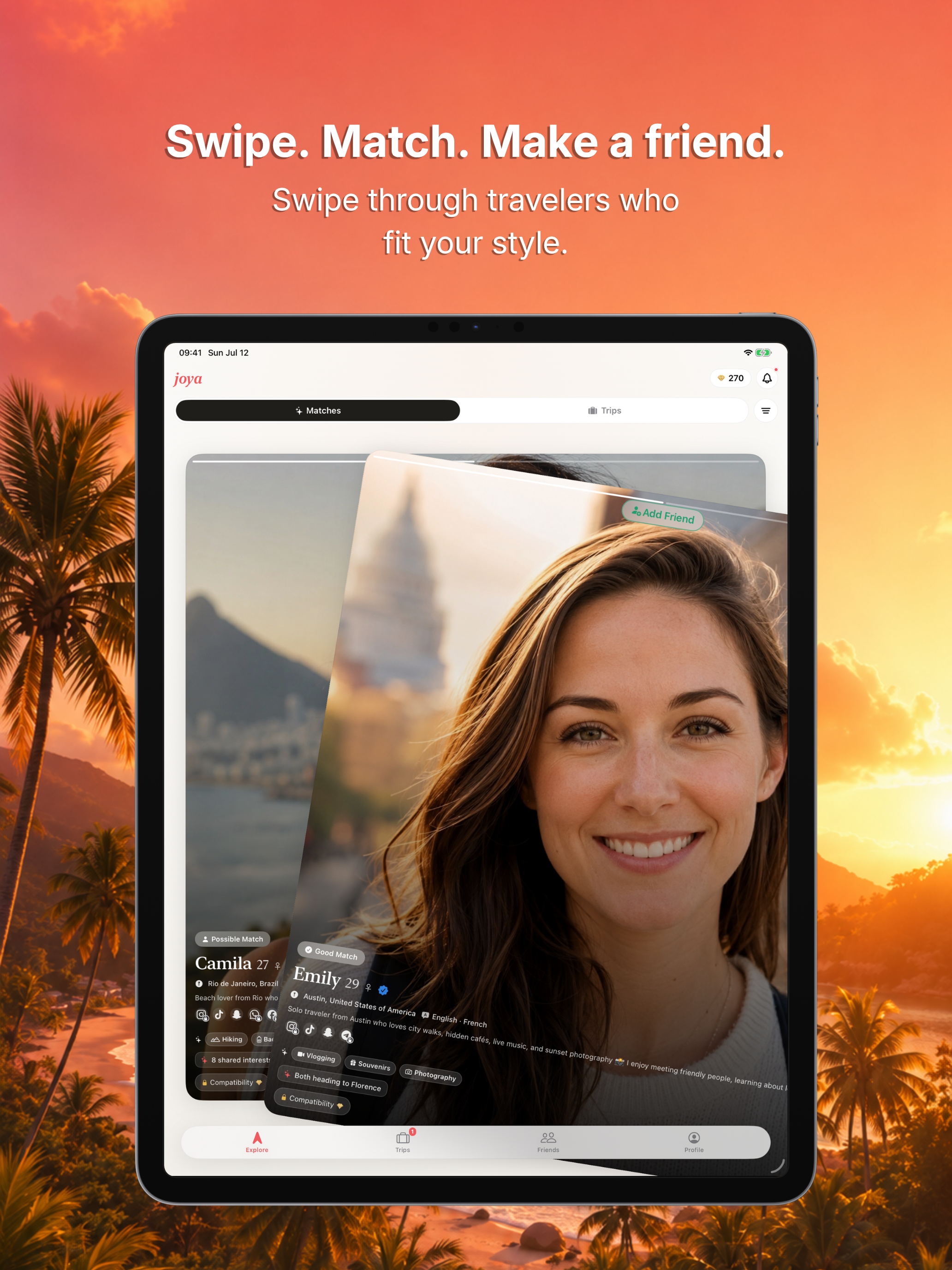 Joya - Travel Friends & Buddy screenshot 10