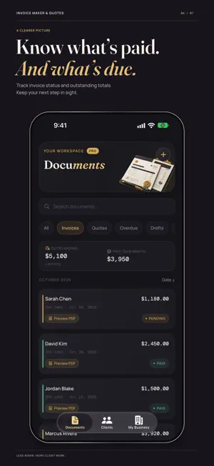 Invoice Maker & Quotes screenshot 4