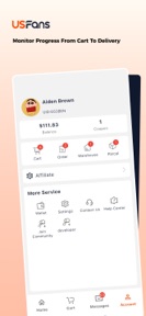 USFans-Shop China,ShipAnywhere screenshot