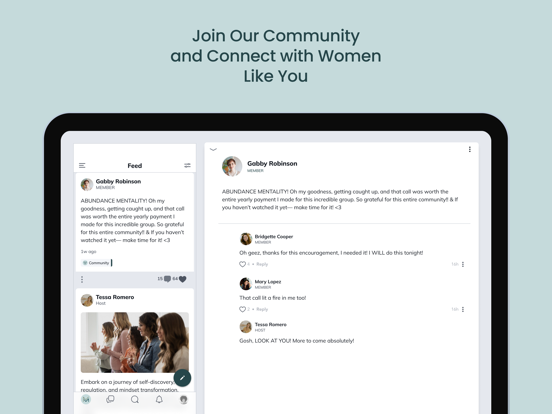 MOMSET Community iPad screenshot 5 - Social Networking app