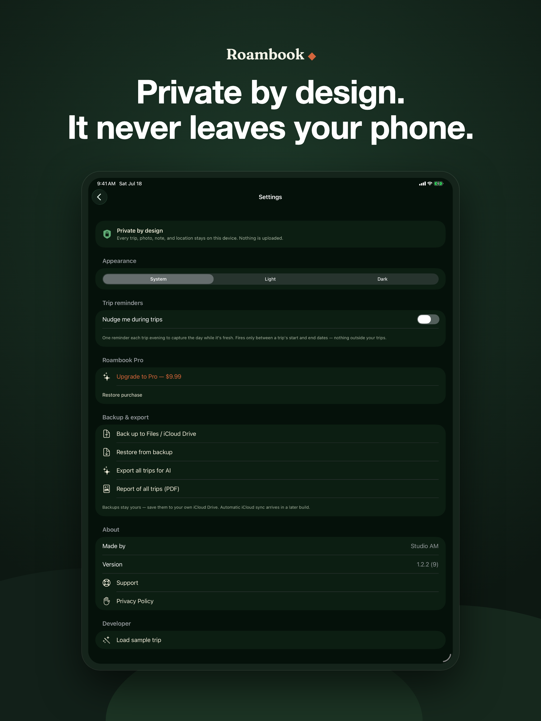 Travel Journal & Map: Roambook screenshot 10