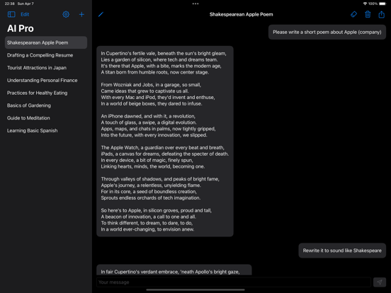 Screenshot #5 pour AI Pro - AI Chat Bot Assistant