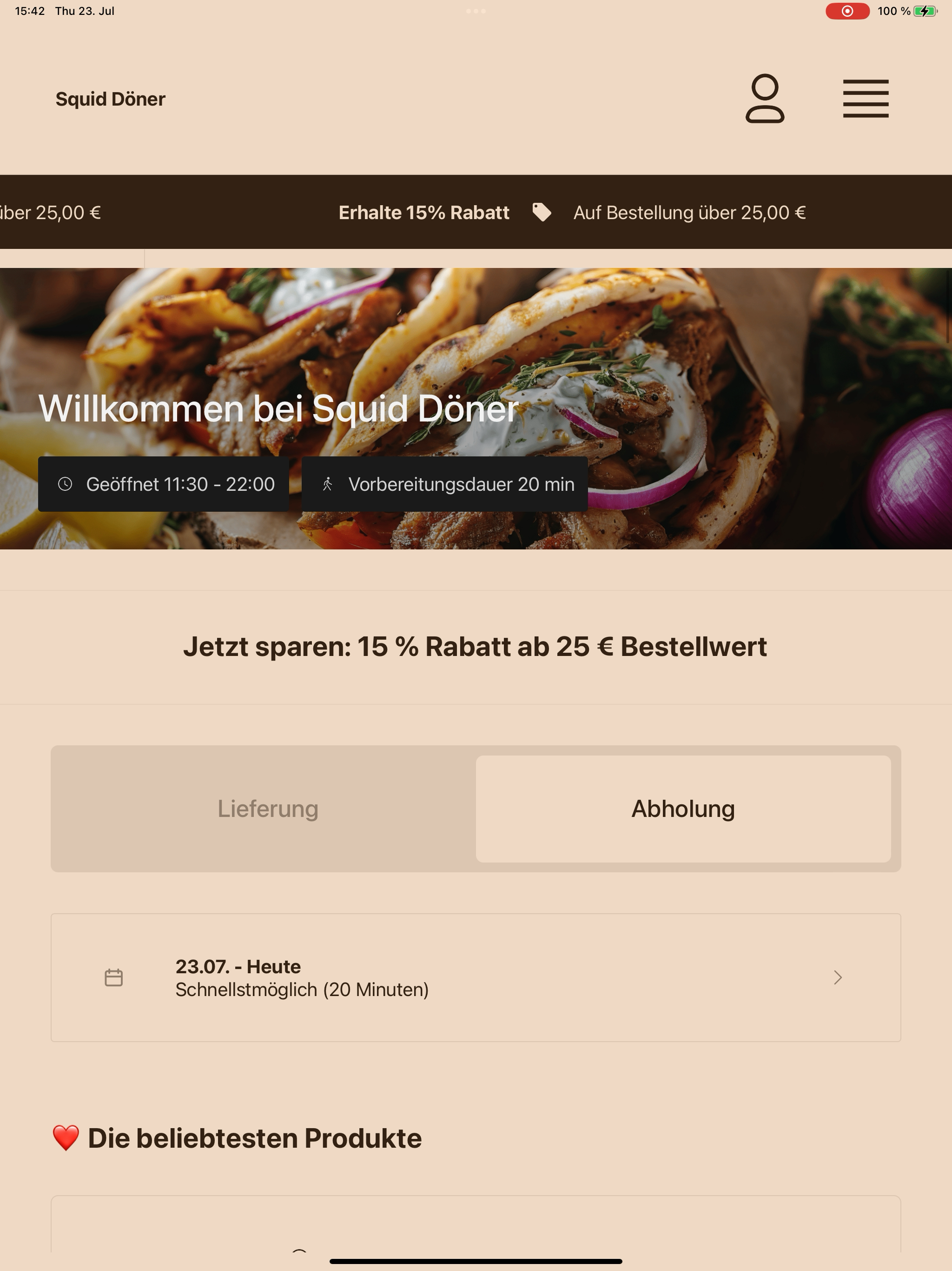 Squid Döner screenshot 15
