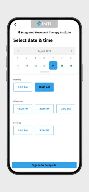 IMTI Connect screenshot 3