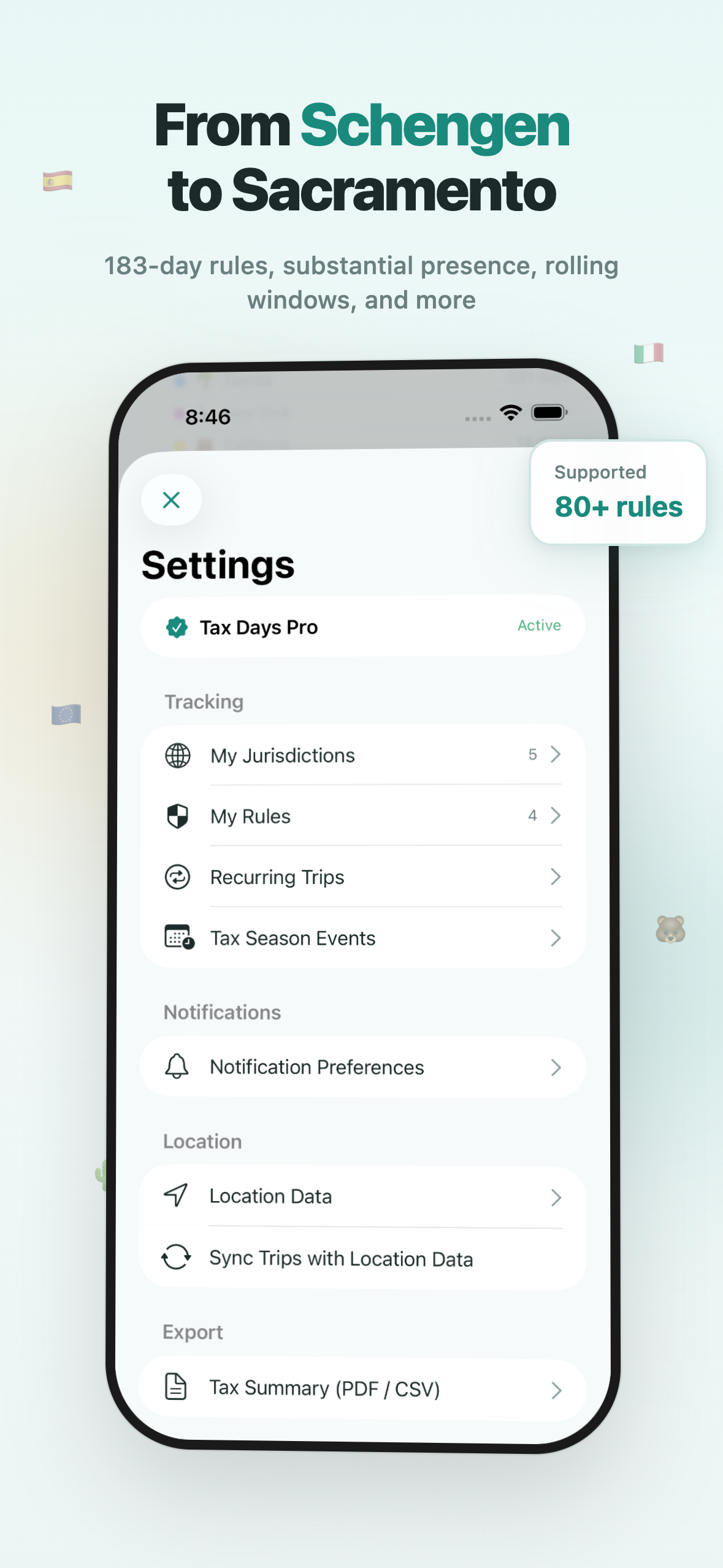 Tax Days: Residency Tracker screenshot 8