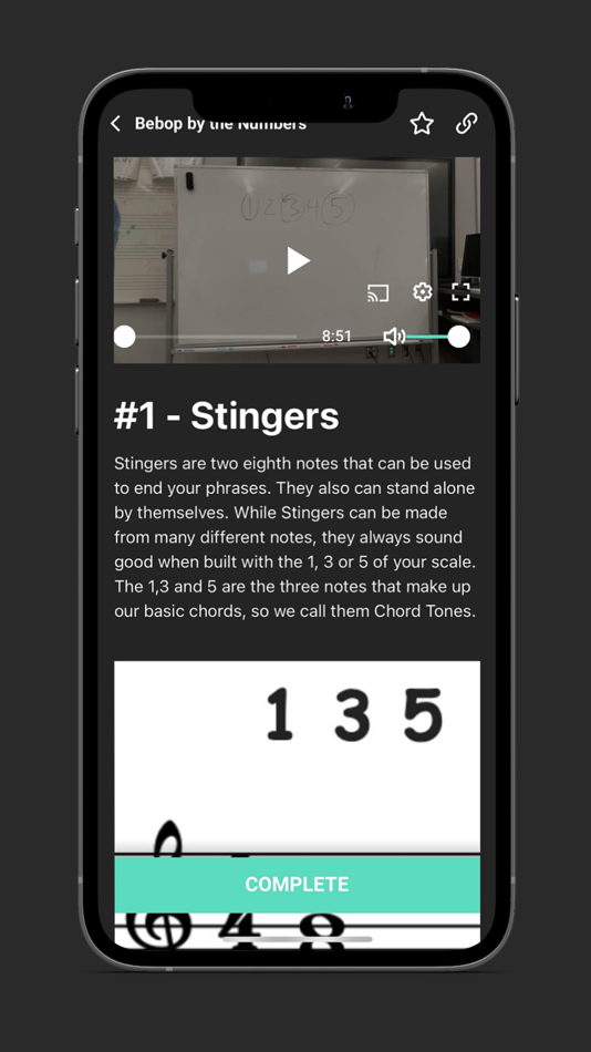 #7. Bebop by the Numbers (iOS) Podle: Daniel Kolke