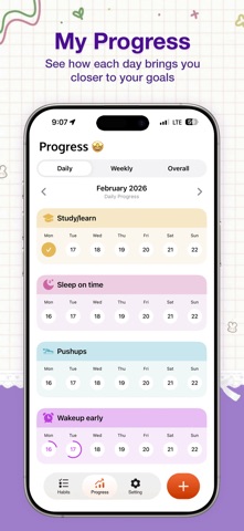Habit Tracker : Goal Tracker screenshot