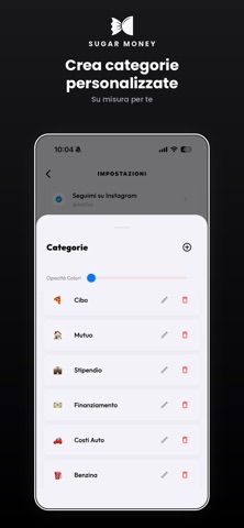 Sugar Money: Gestione Spese screenshot