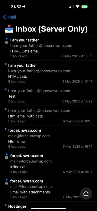 emailVault Screenshot 2 of 8