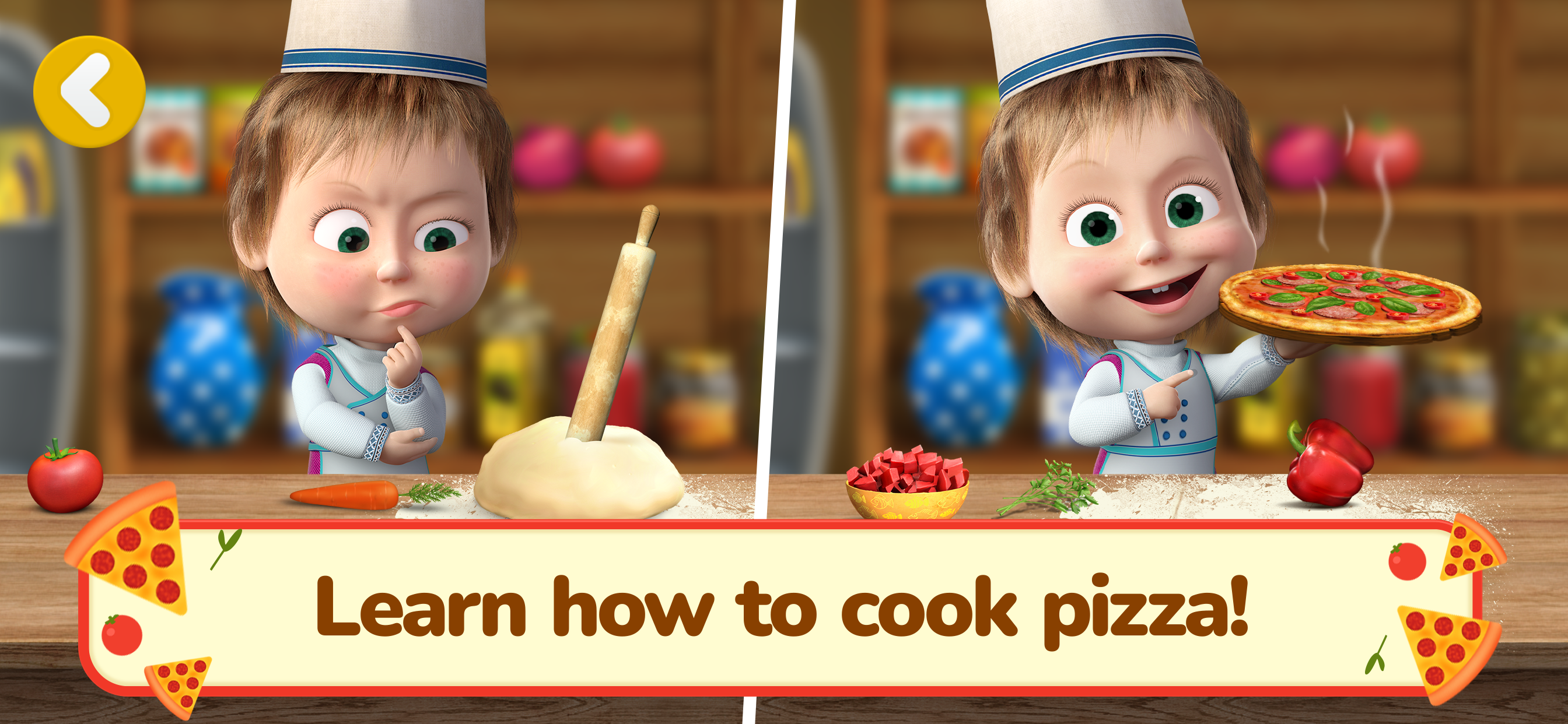 Masha and The Bear: Pizzeria!