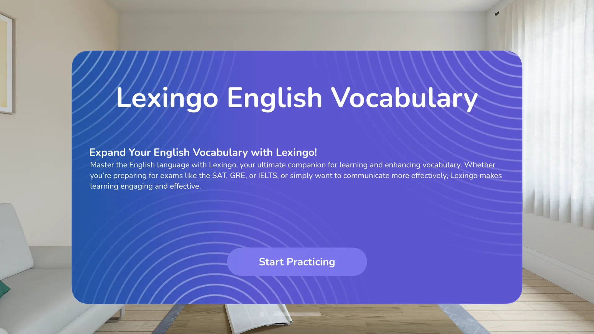 English Vocabulary • Lexingo screenshot