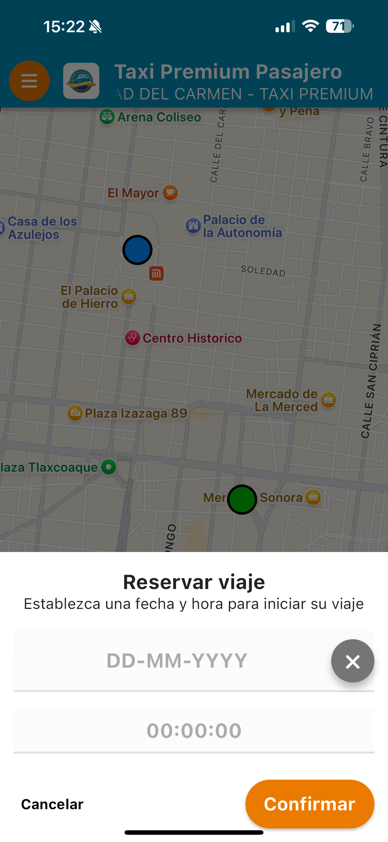 Taxi Premium Pasajero